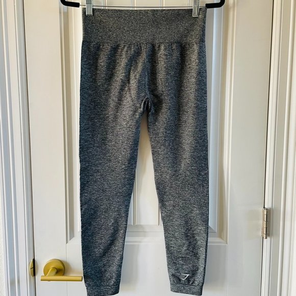 Gymshark Pants - Gymshark Heather Gray Activewear Athletic Workout Leggings | Medium